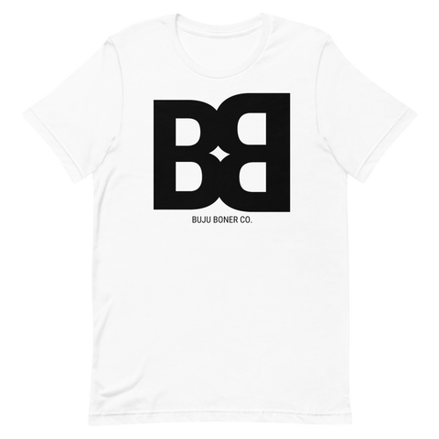 BB Co Black on White T-Shirt