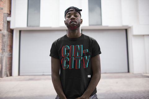 CIN-CITY Black T-Shirt
